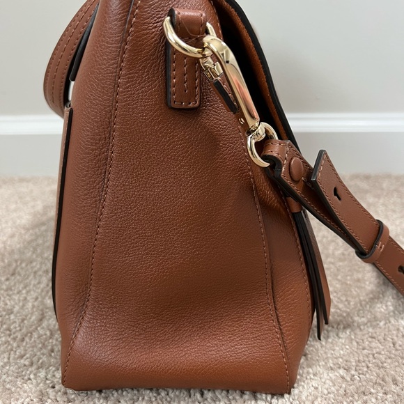 Chloe Calfskin Faye Day Mixed Flap Medium Shoulder Bag - Picture 11 of 13